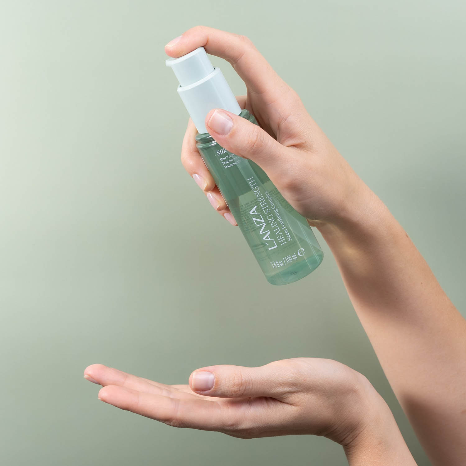 Лікувальна сироватка з рослинними екстрактами L`ANZA  Healing Strength Neem Plant Silk Serum, 100 ml - 3