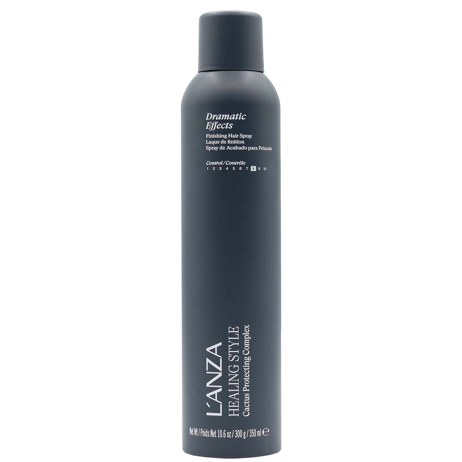 Лак сильної фіксації LʼANZA Healing Style Dramatic F/X, 350 ml - 1