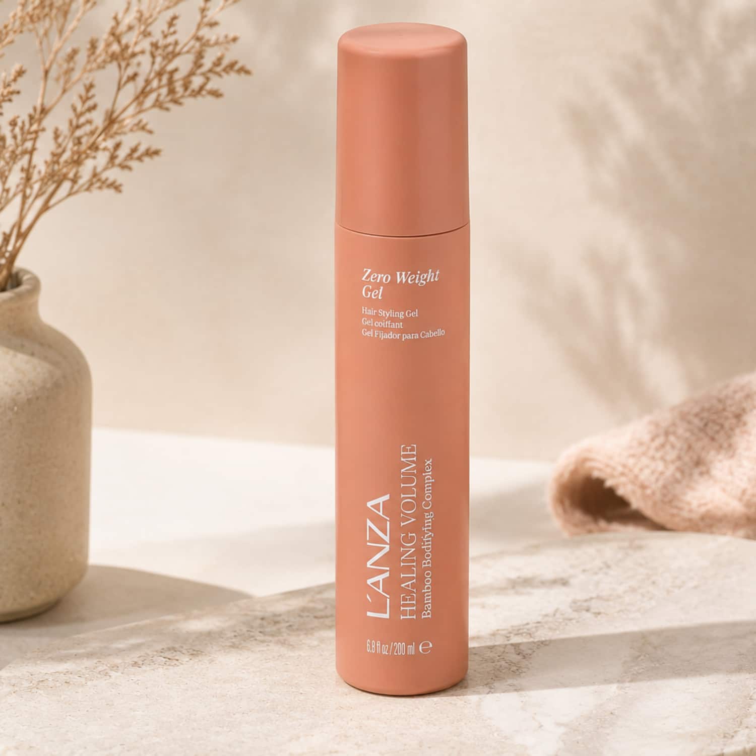 Невесомый гель со светоотражающими частицами LʼANZA Healing Volume Zero Weight Gel, 200 мл - 2