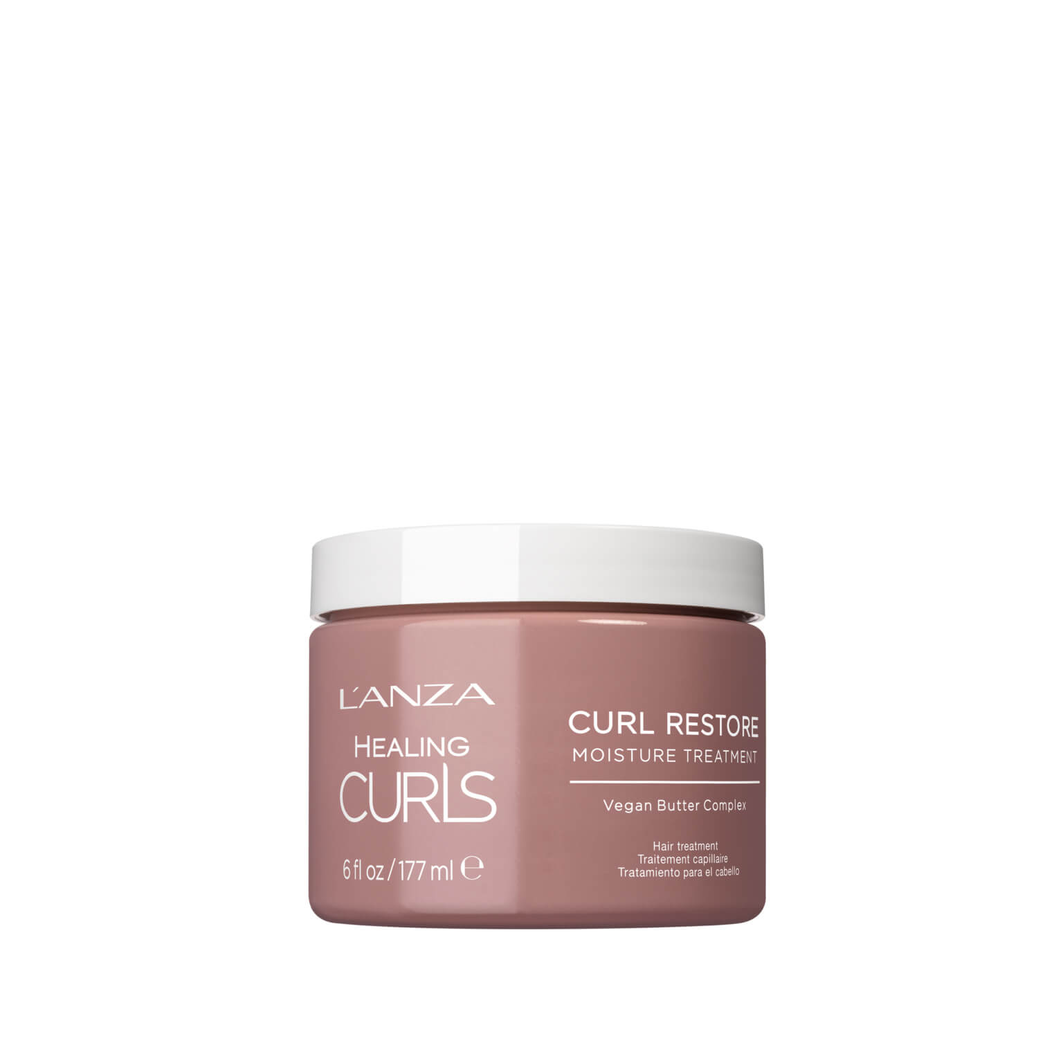Маска для кучерявого волосся зволожуюча Lanza Healing Curls Restore Moisture Treatment, 177 ml - 1