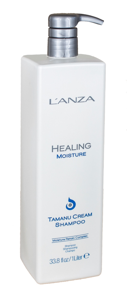 Відновлювальний крем-шампунь з олією Тамань LʼANZA Healing Moisture Tamanu Cream Shampoo - 1
