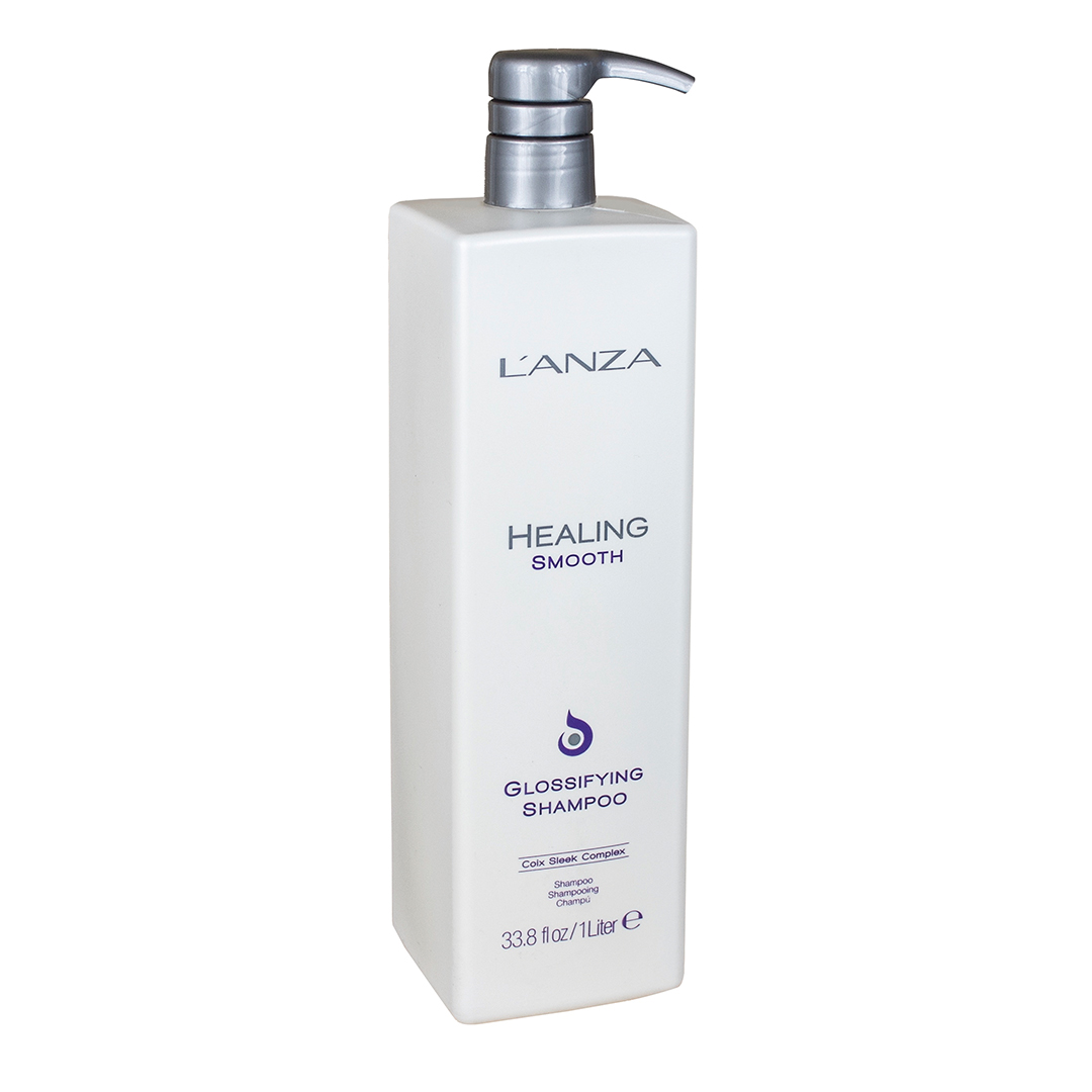 Розгладжувальний шампунь для блиску волосся LʼANZA Healing Smooth Glossifying Shampoo, 1000 ml - 1