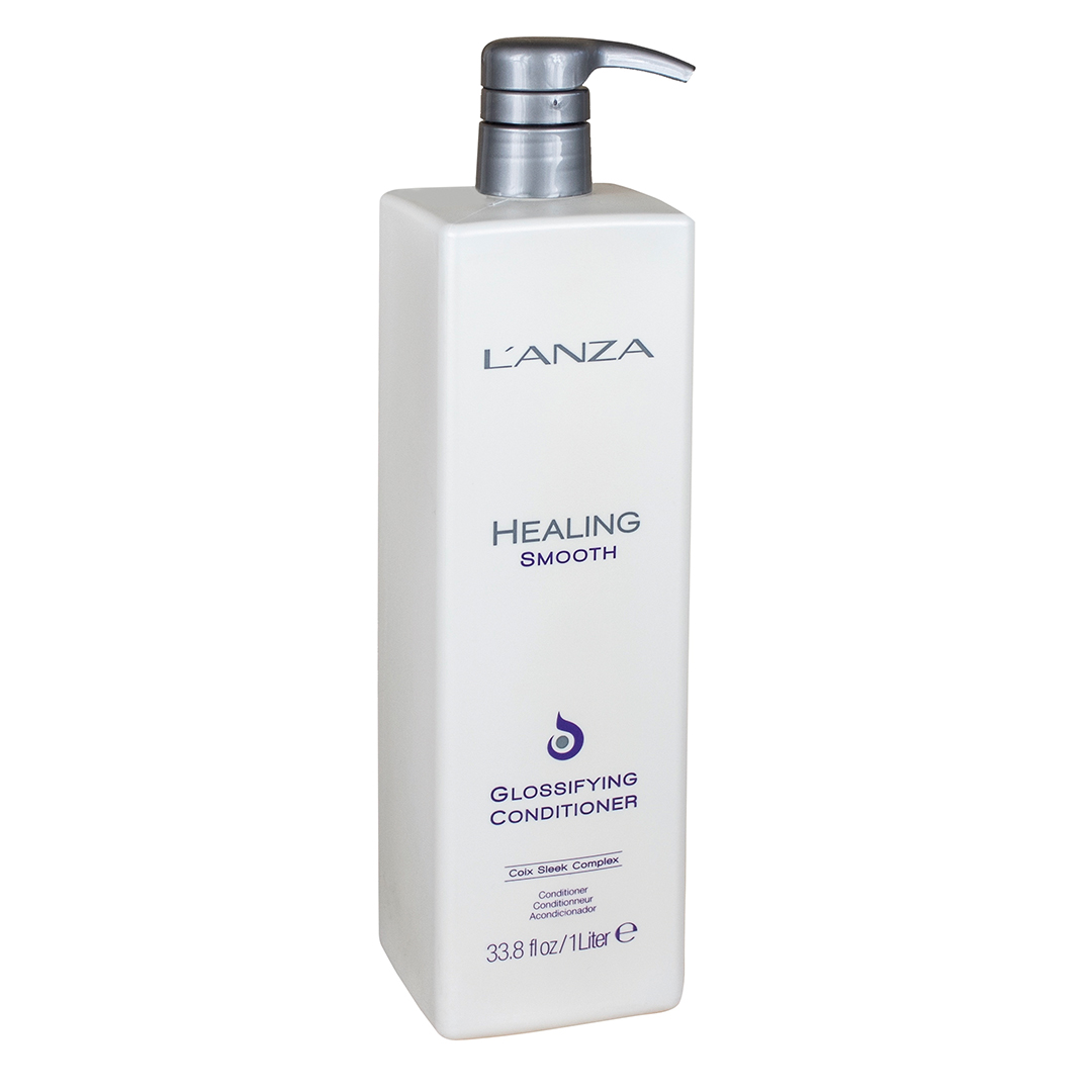 Розгладжувальний кондиціонер для блиску волосся LʼANZA Healing Smooth Glossifying Conditioner, 1000 ml - 1