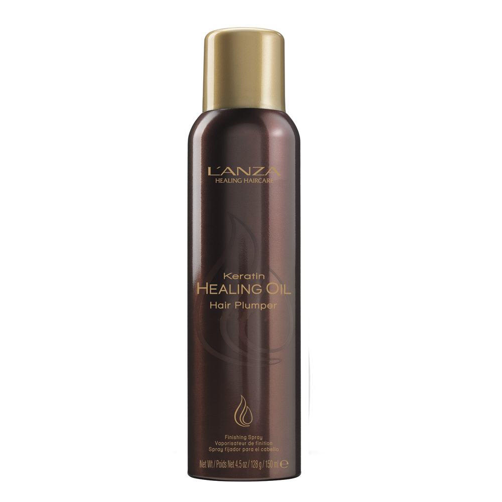 Спрей для збільшення обʼєму з кератиновим еліксиром LʼANZA Keratin Healing Oil Plumper Finishing Spray - 1