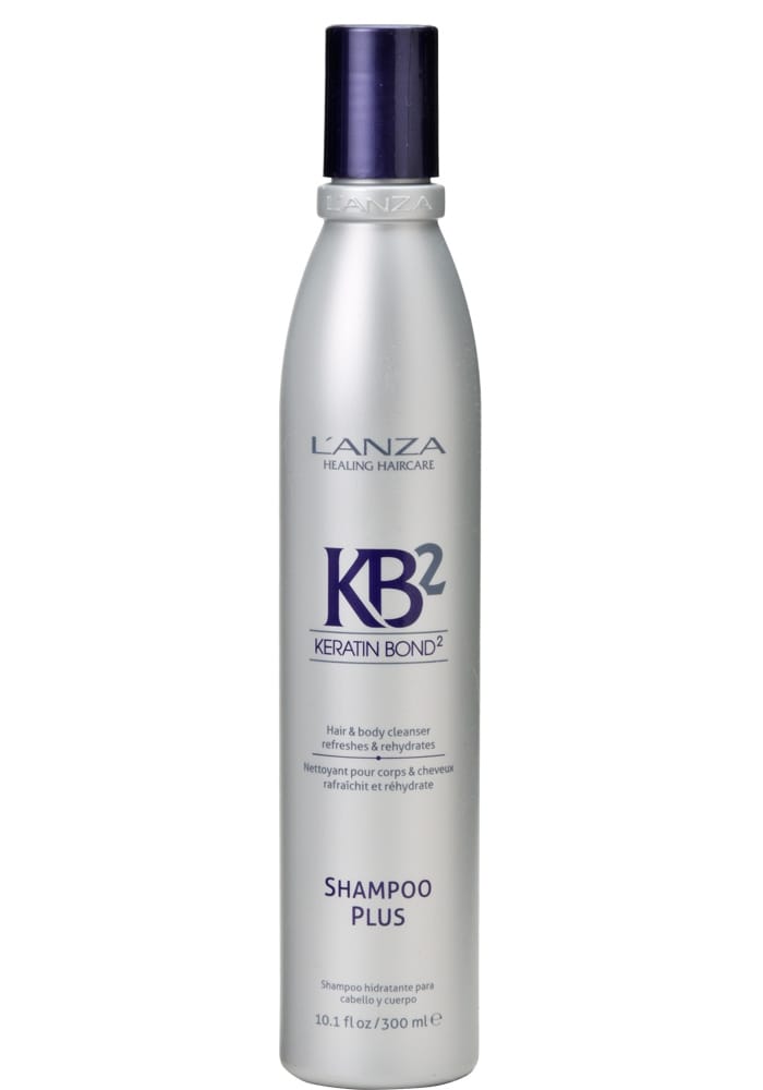 Тонізуючий шампунь для волосся і тіла LʼANZA Keratin Bond 2 Shampoo Plus, 300 ml - 1