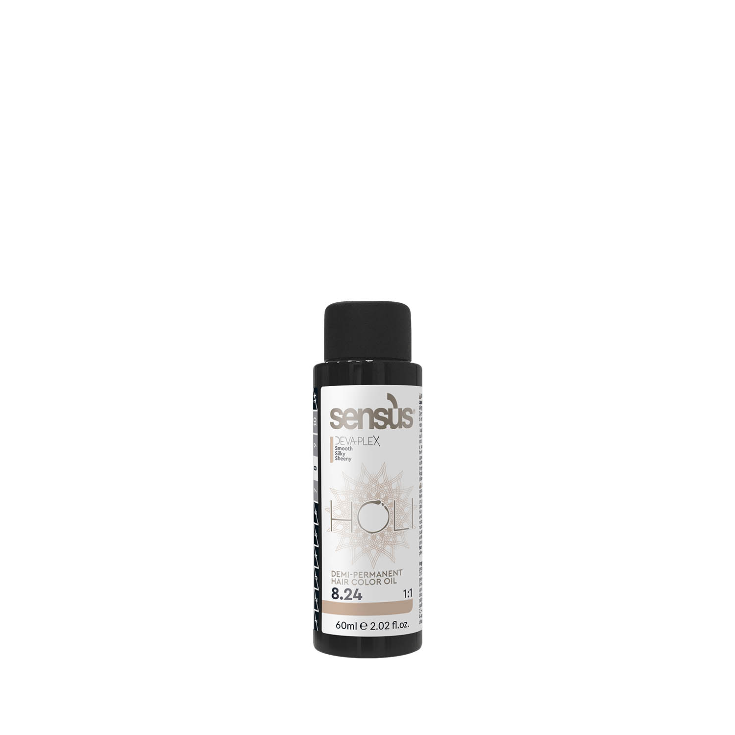 Фарба для волосся масляна безаміачна Sensus Holi 8.24 Light Brown Blonde, 60 ml - 1