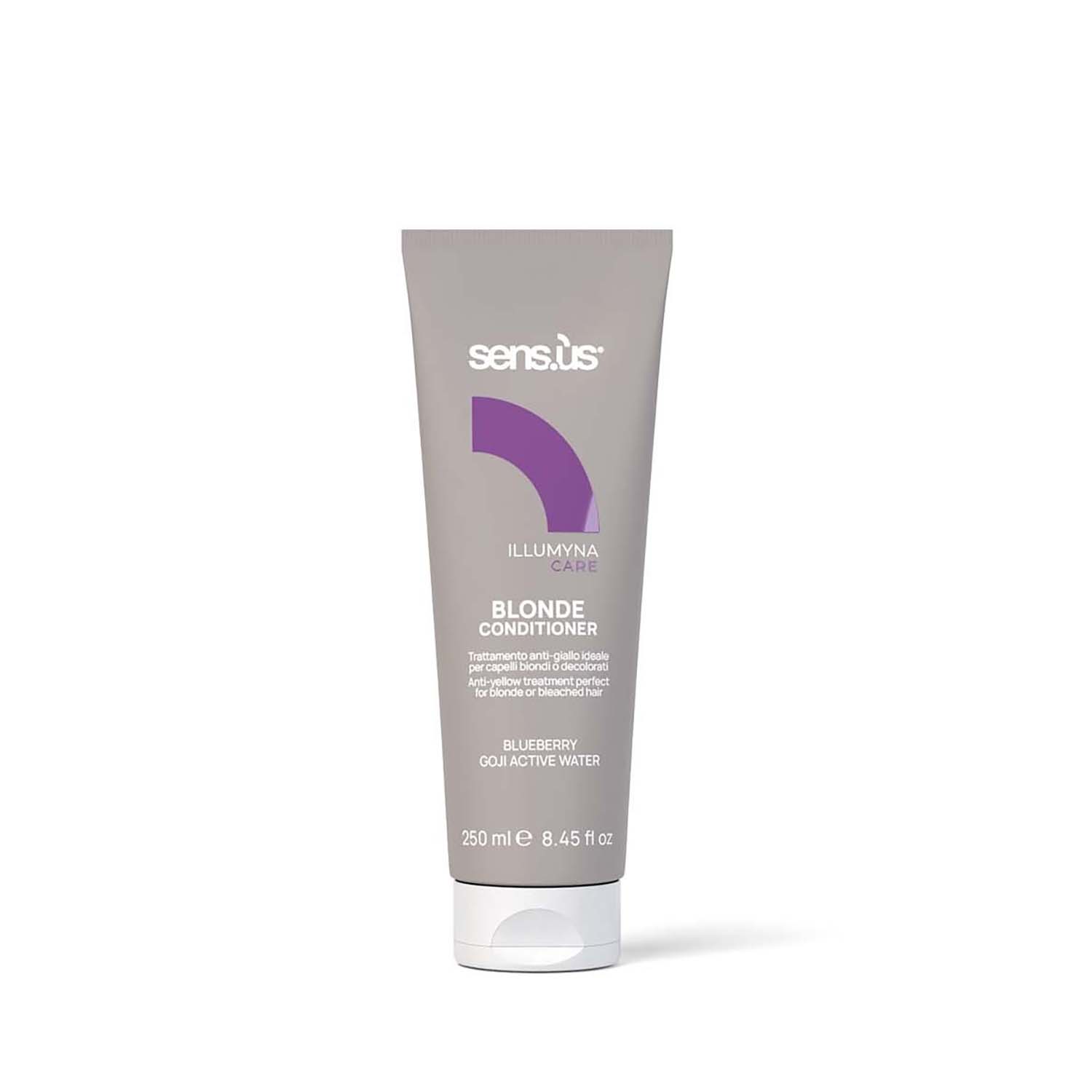 Кондиціонер проти жовтизни світлого волосся Sens.ùs Illumyna Blonde Conditioner, 250 ml - 1