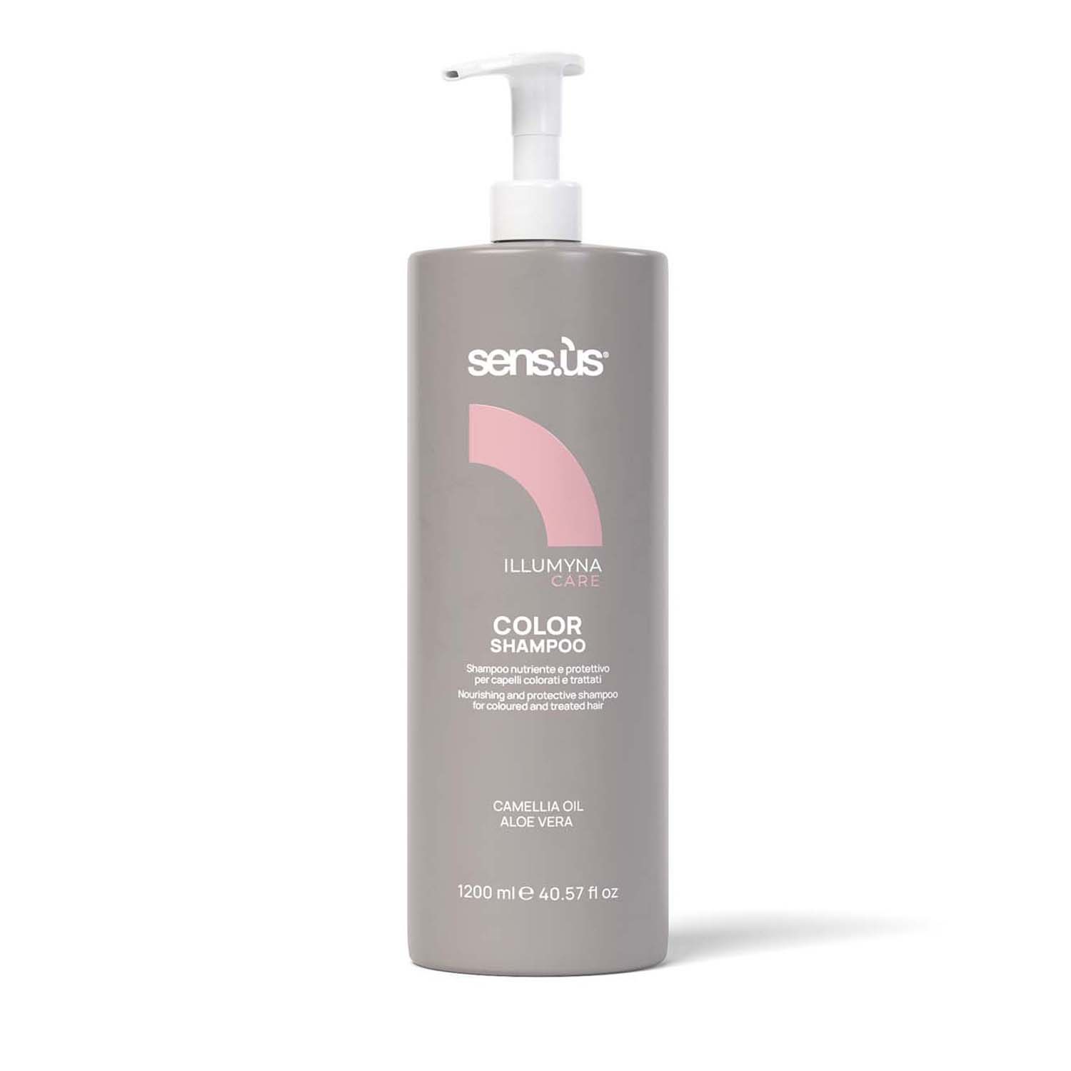 Захисний шампунь для фарбованого волосся Sens.ùs Illumyna Color Shampoo, 1200 ml - 1
