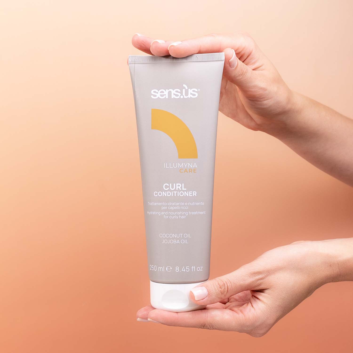 Зволожуючий кондиціонер для кучерявого волосся Sens.ùs Illumyna Curl Conditioner, 250 ml - 2