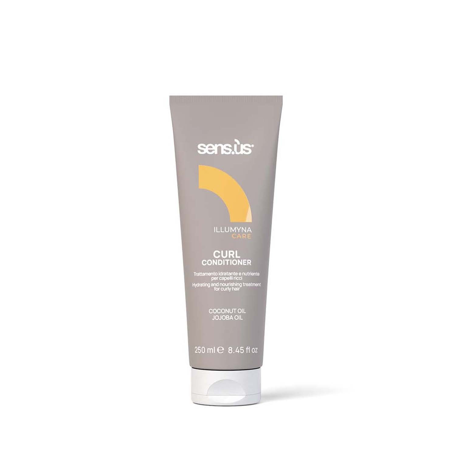 Зволожуючий кондиціонер для кучерявого волосся Sens.ùs Illumyna Curl Conditioner, 250 ml - 1
