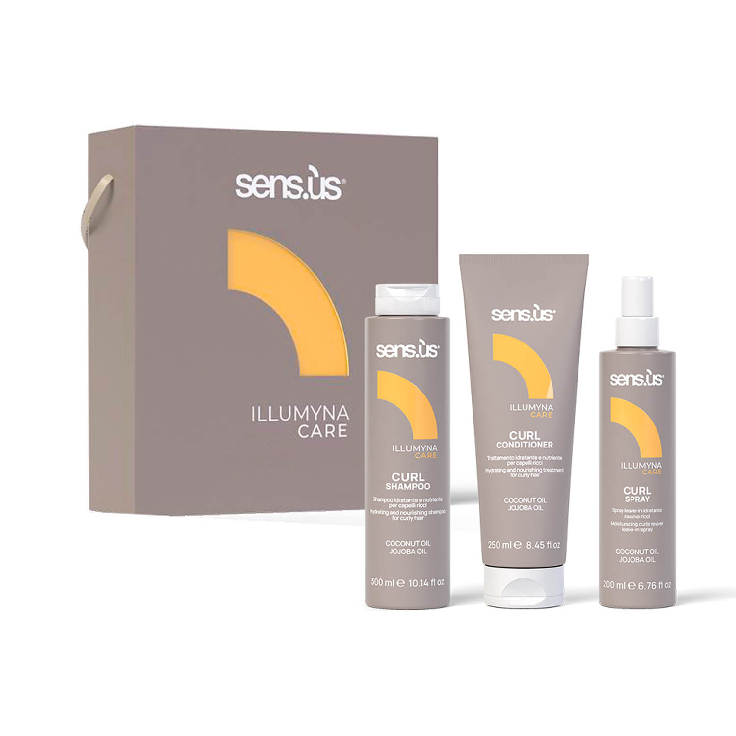 Подарунковий набір Sens.ùs Illumyna Curl KIT - 1