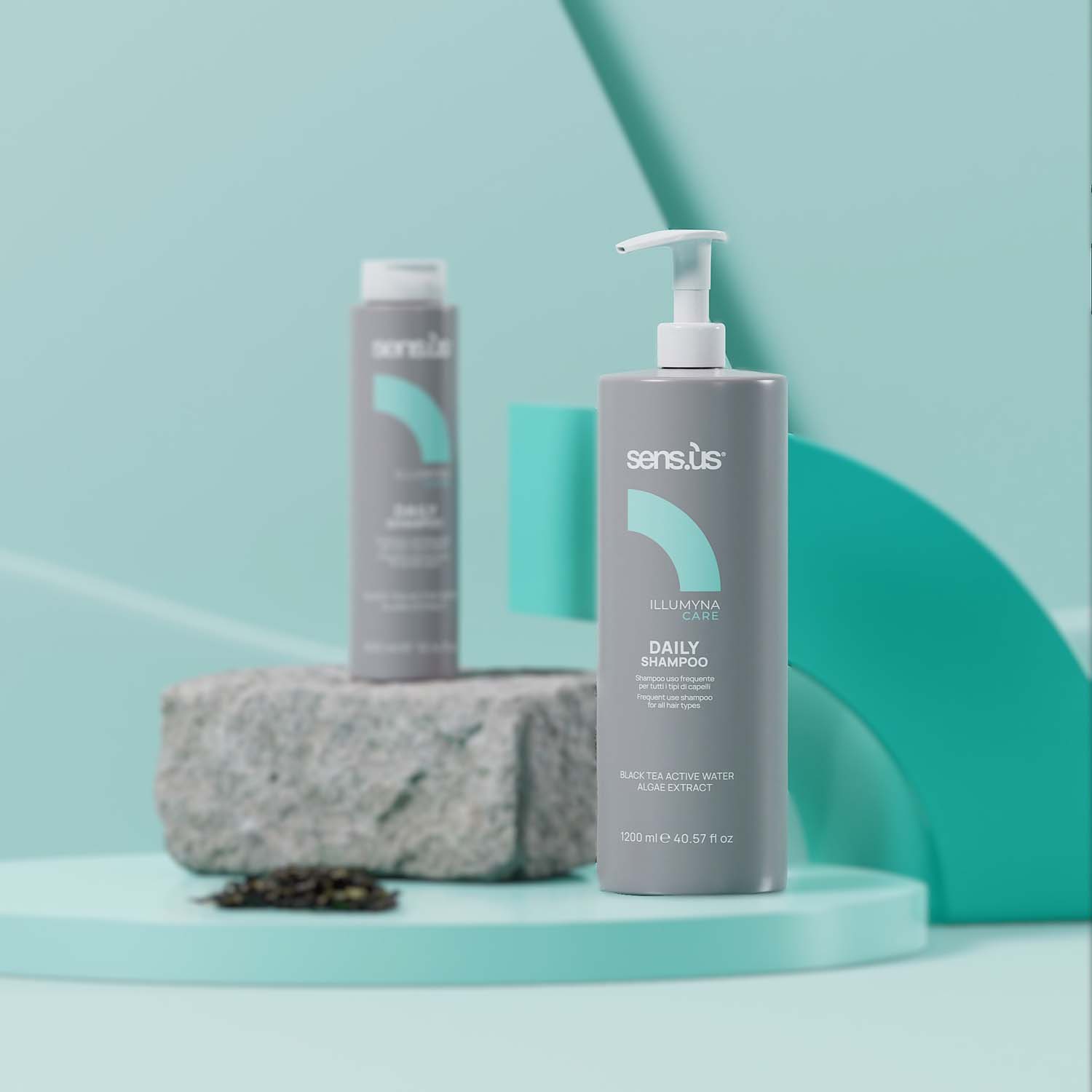 Шампунь для частого використання Sens.ùs Illumyna Daily Shampoo, 1200 ml - 2