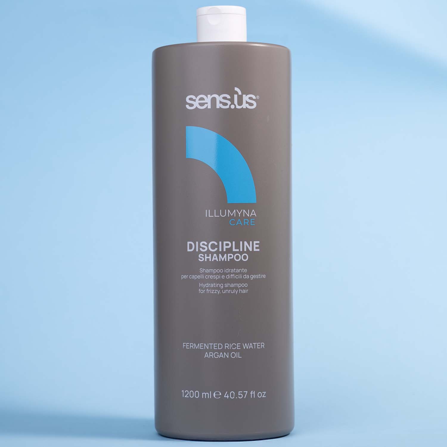 Живильний шампунь для пухнастого волосся Sens.ùs Illumyna Discipline Shampoo, 1200 ml - 2