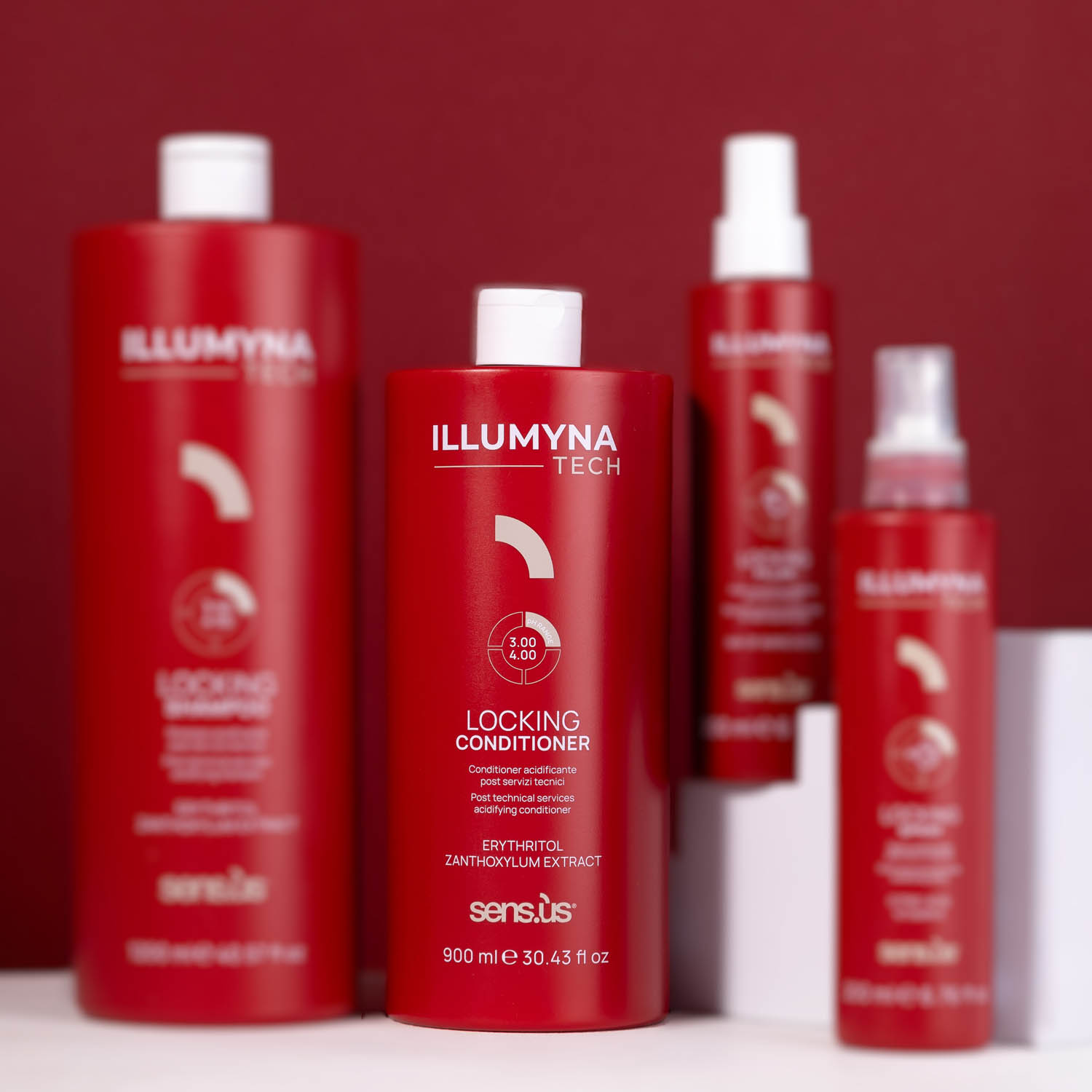 Технічний підкислюючий кондиціонер Sens.ùs Tech Locking Conditioner, 900 ml - 2