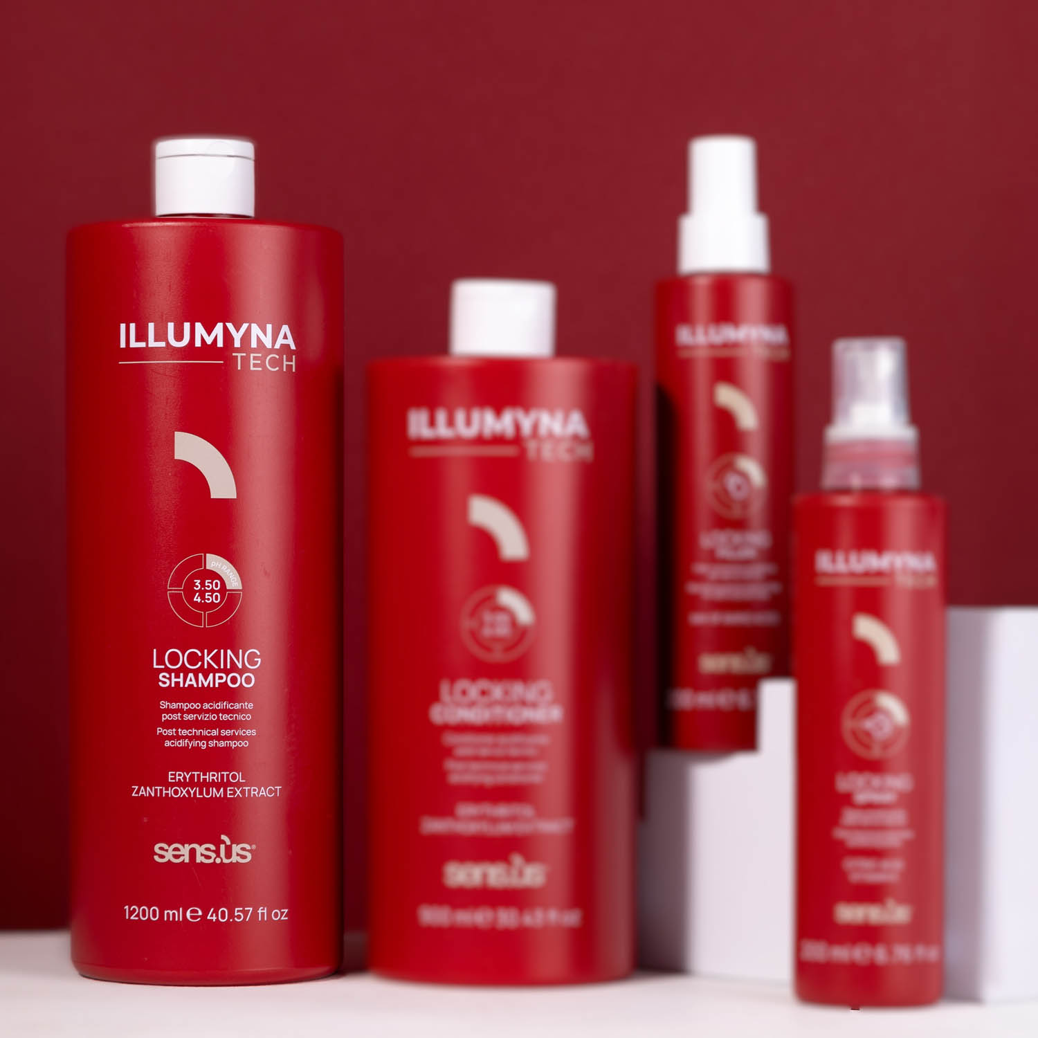 Технічний підкислюючий шампунь Sens.ùs Tech Locking Shampoo, 1200 ml - 2