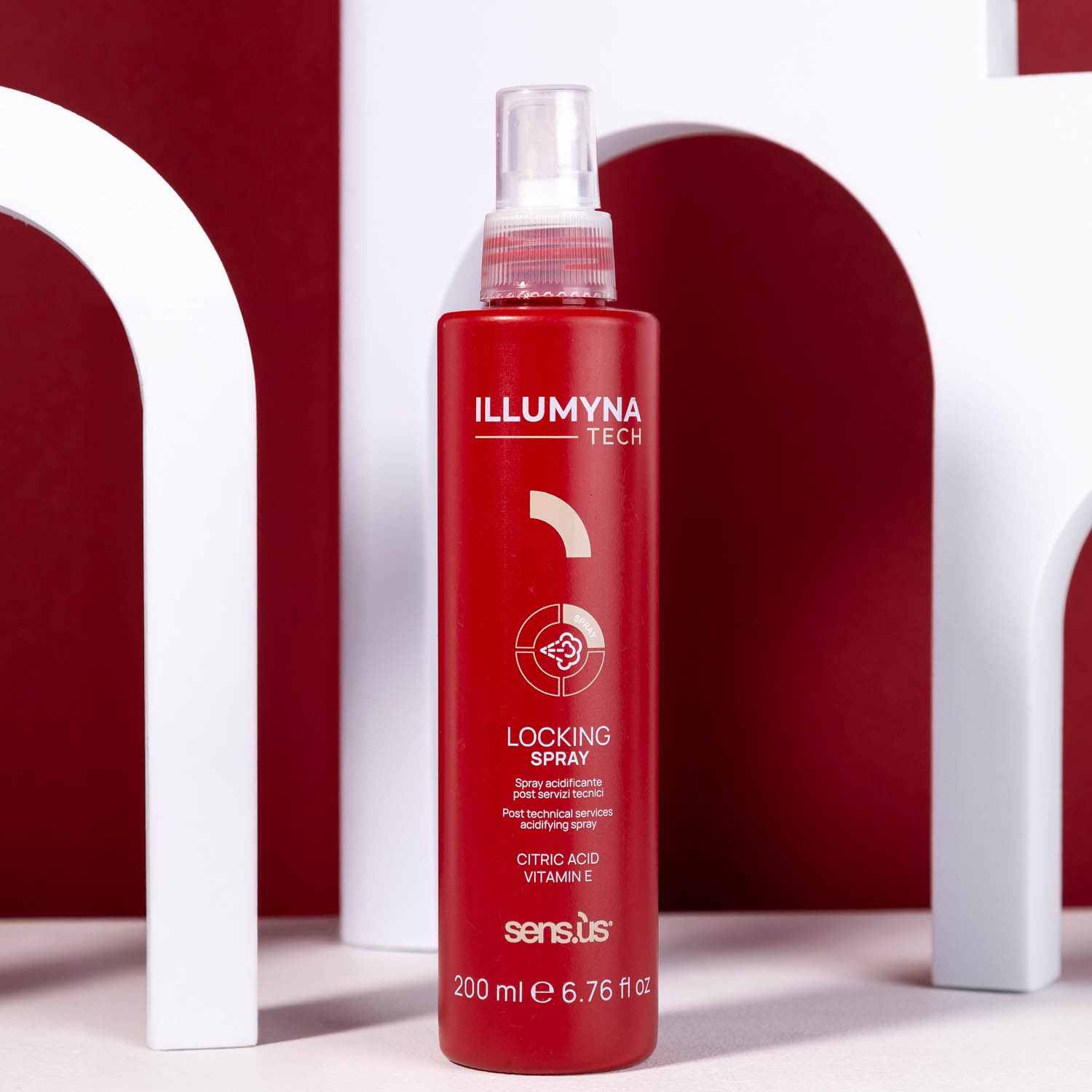 Технічний підкислюючий спрей Sens.ùs Tech Locking Spray, 200 ml - 2