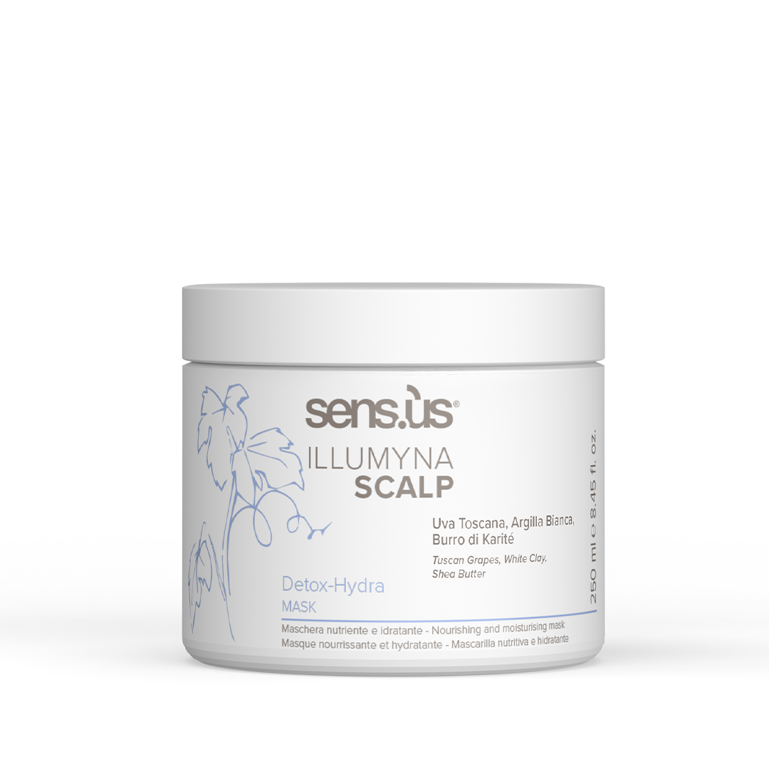 Зволожуюча маска для шкіри голови Sens.ùs Scalp Detox Hydra Cleanser mask, 250 ml - 1