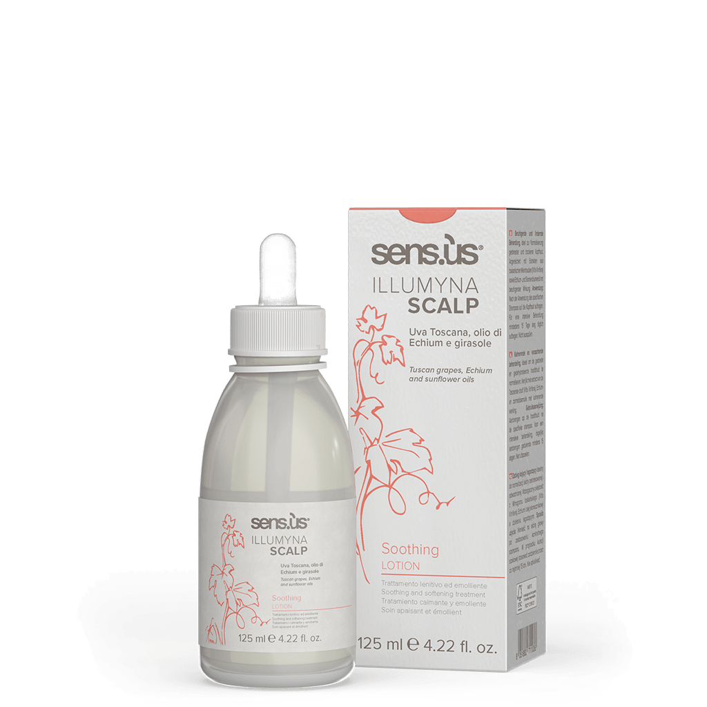 Заспокійливий та помʼякшувальний лосьон Sens.Us Illumyna Scalp Soothing Lotion 125 ml - 1