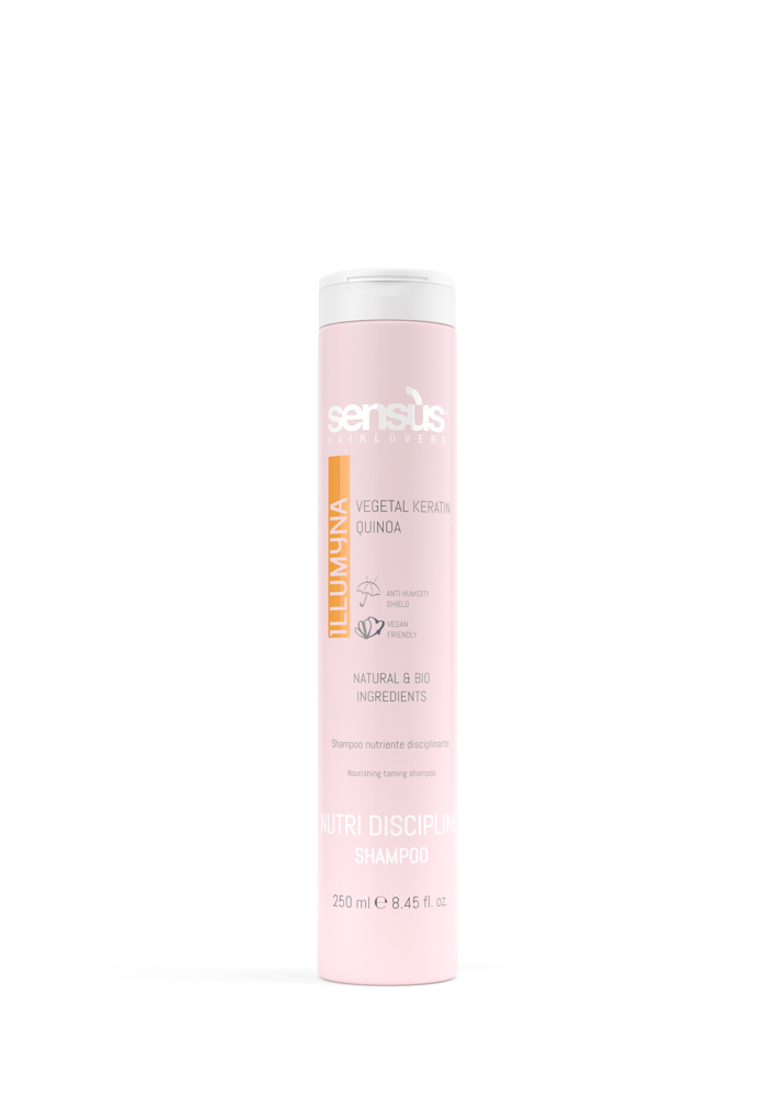 Шампунь для живлення дуже сухого і кучерявого волосся Sens.ùs Nutri Discipline Shampoo, 250 ml - 1