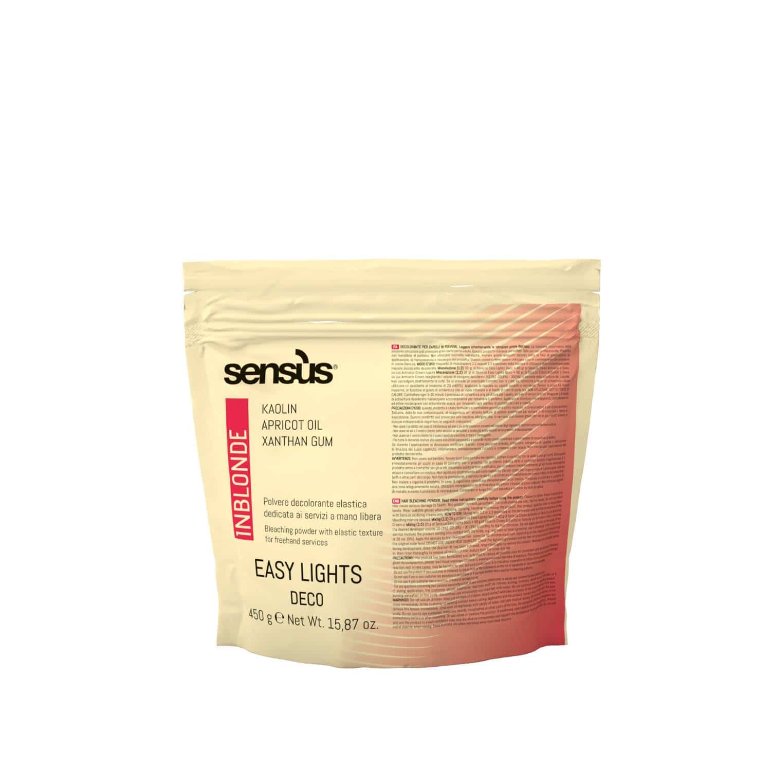 Осветляющая пудра с PLEX 7 тонов Sens.ùs VEGAN Deco Easy Light, 450 г - 1