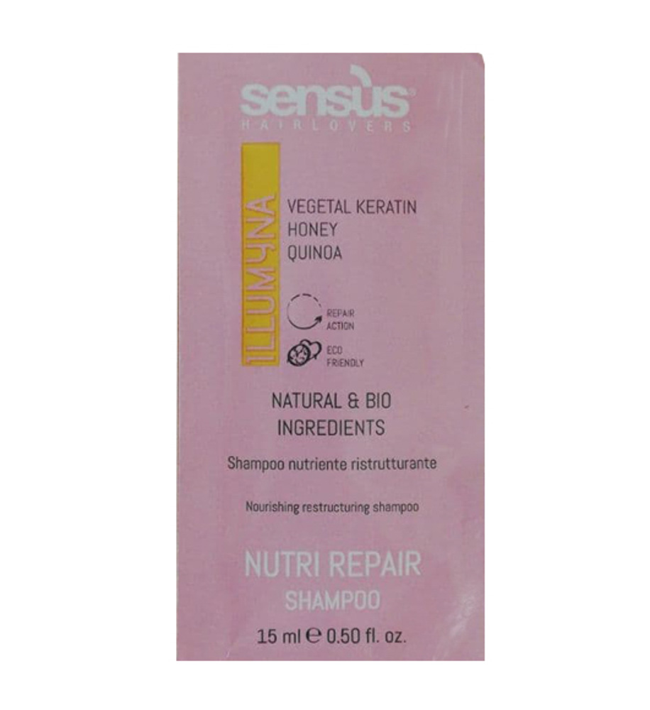 Sens.ùs Nutri Repair Shampoo 15 ml Шампунь відновлюючий для волосся - 1
