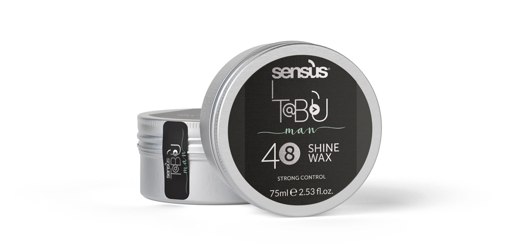 Віск для укладки з блиском Sens.ùs 48 Shine Wax - 1