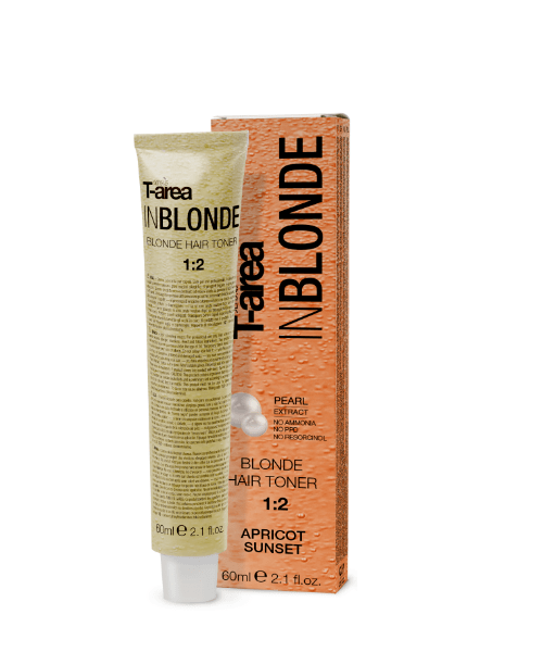 Крем-тонер для світлого волосся Sens.ùs BLONDE HAIR TONER Apricot Sunset (Колір: Абрикосовий Захід) - 1