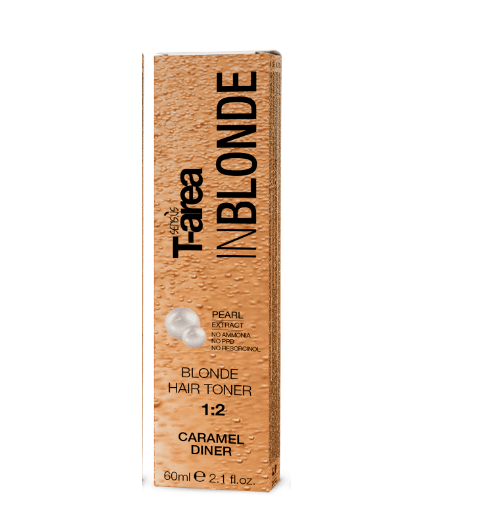 Крем-тонер для світлого волосся Sens.ùs BLONDE HAIR TONER Caramel Dinner (Колір: Карамель) - 1