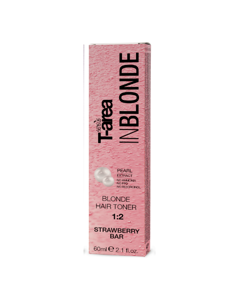 Крем-тонер для світлого волосся Sens.ùs BLONDE HAIR TONER Strawberry Bar (Колір: Полуничний Бар) - 1