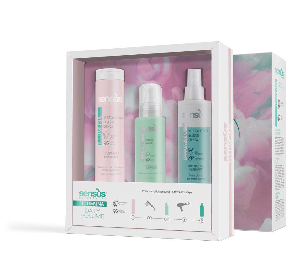 Набір для обʼєму волосся Sens.ùs Kit Daily Volume Retail - 2