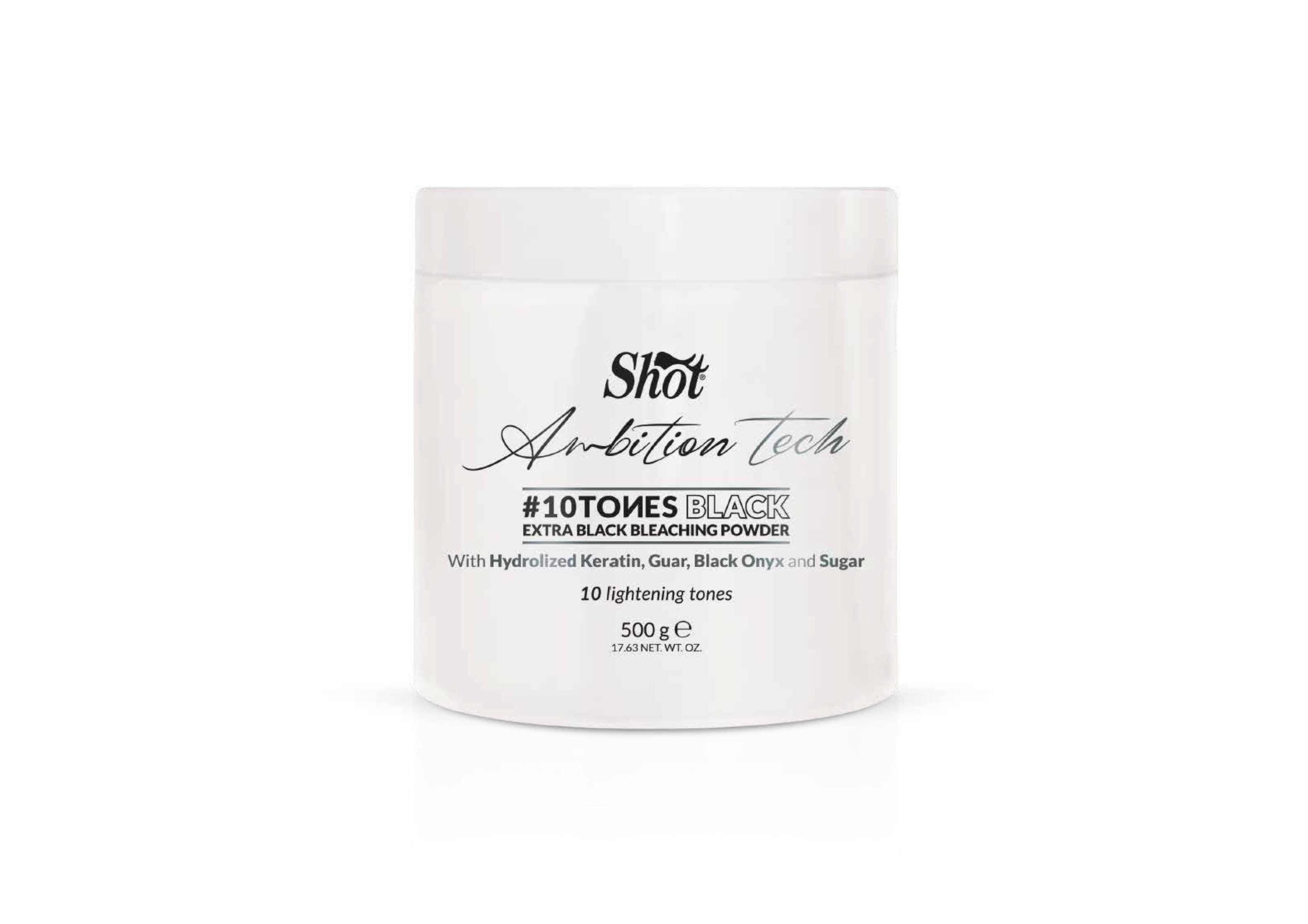 Освітлювальна чорна пудра для волосся \