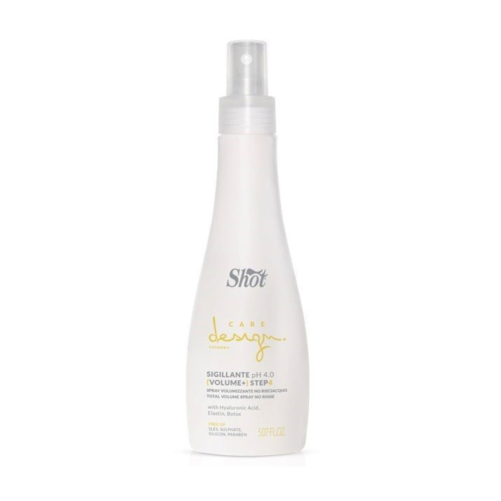 Спрей для надання обʼєму волоссю SHOT Care Design Volume + Step 4 Total Volume Spray No Rinse - 1