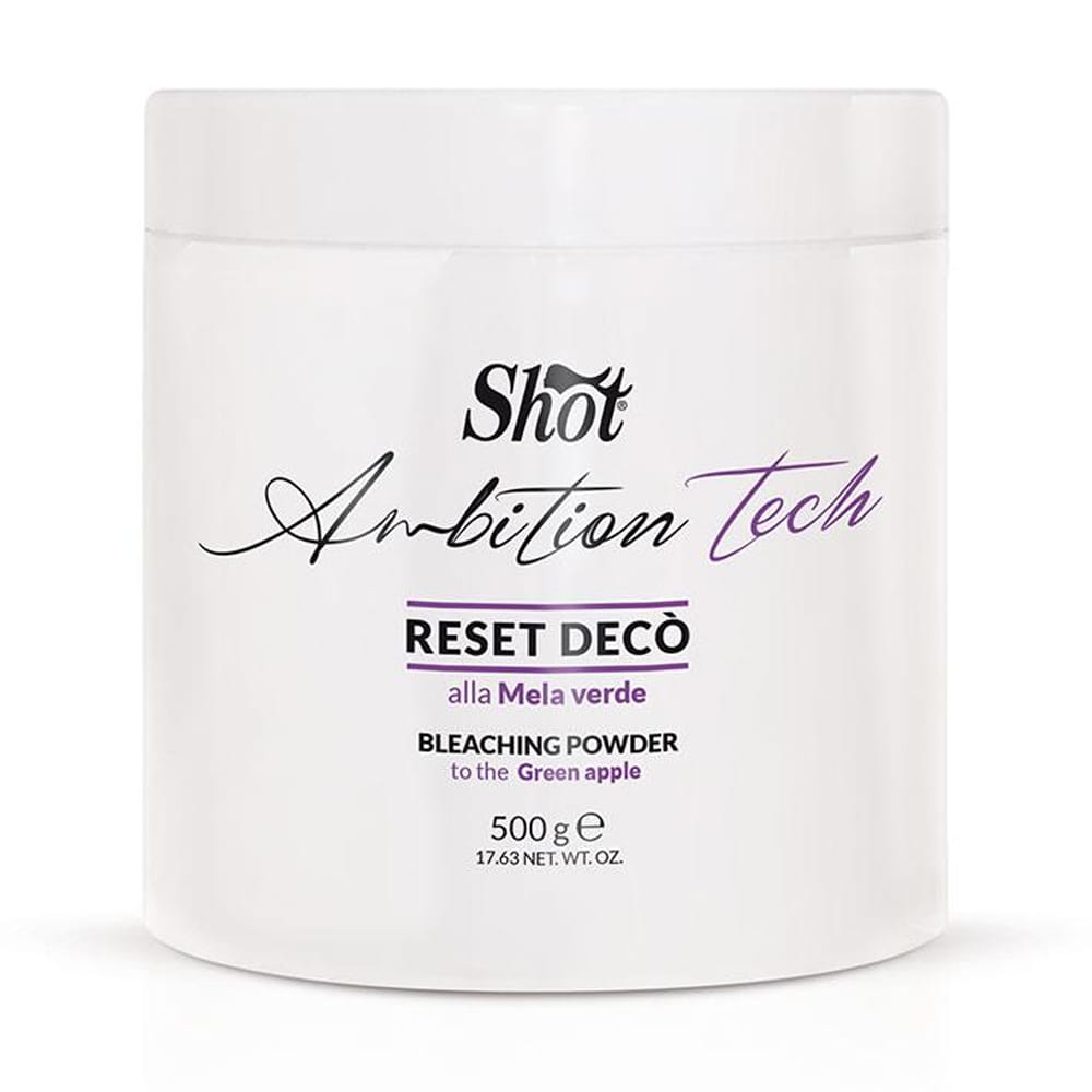Освітлювальна пудра для волосся Зелене яблуко SHOT Ambition Tech Bleaching Powder - 1