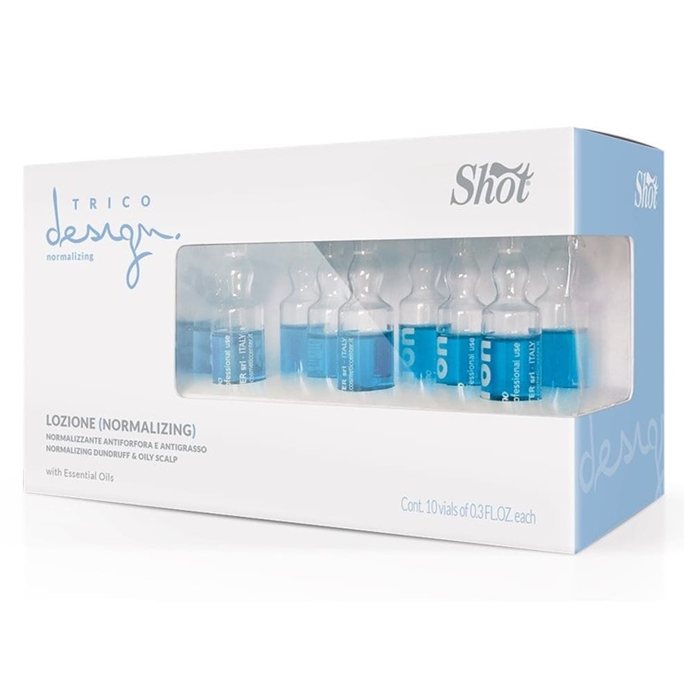 Ампули проти лупи для жирної шкіри голови SHOT Trico Design Anti Dandruff Hair Lotion