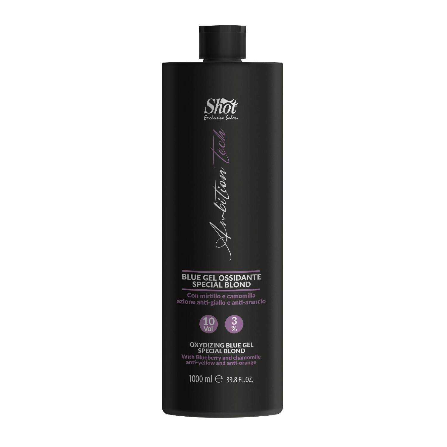 Гель-окислювач із синім пігментом SHOT Gel Blu Oxidant  3 %, 1000 ml