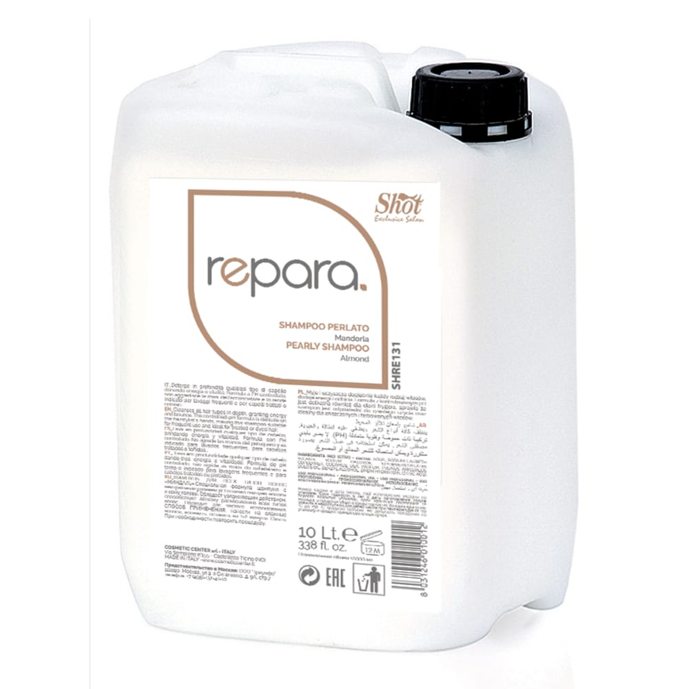 Шампунь для всіх типів волосся «Мигдаль» SHOT Repara Perlato Almond Shampoo - 1
