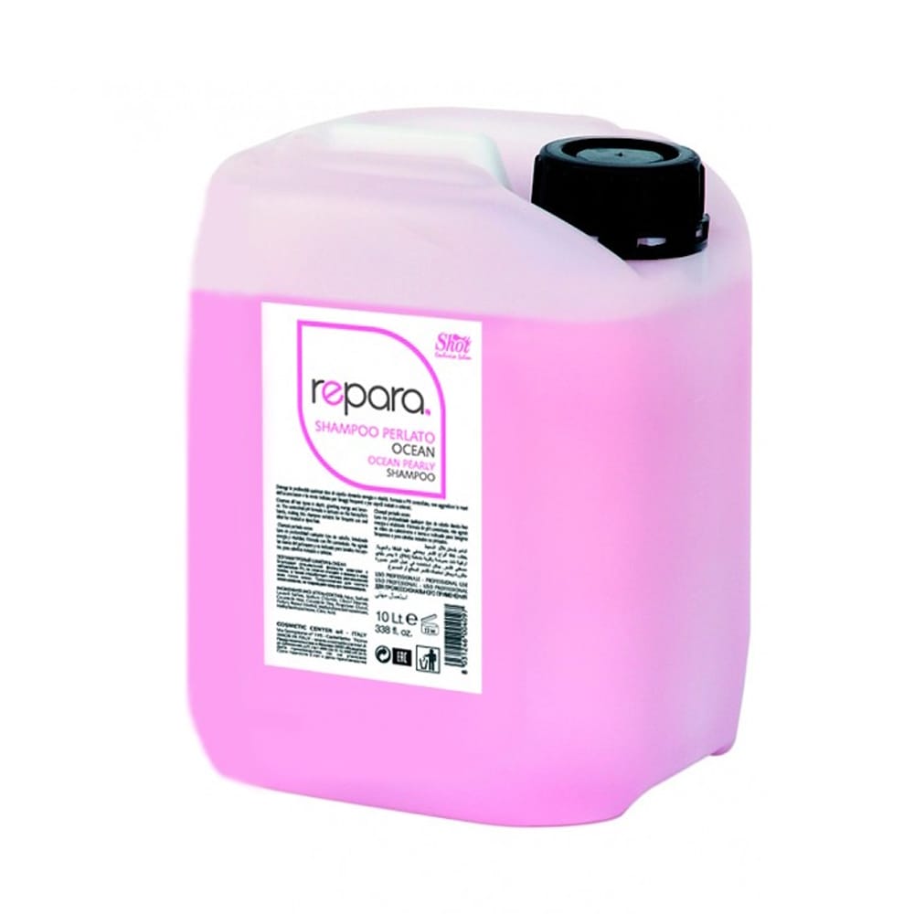 Шампунь для всіх типів волосся «Перламутровий океан» SHOT Repara Perlato Ocean Shampoo, 10 L - 1