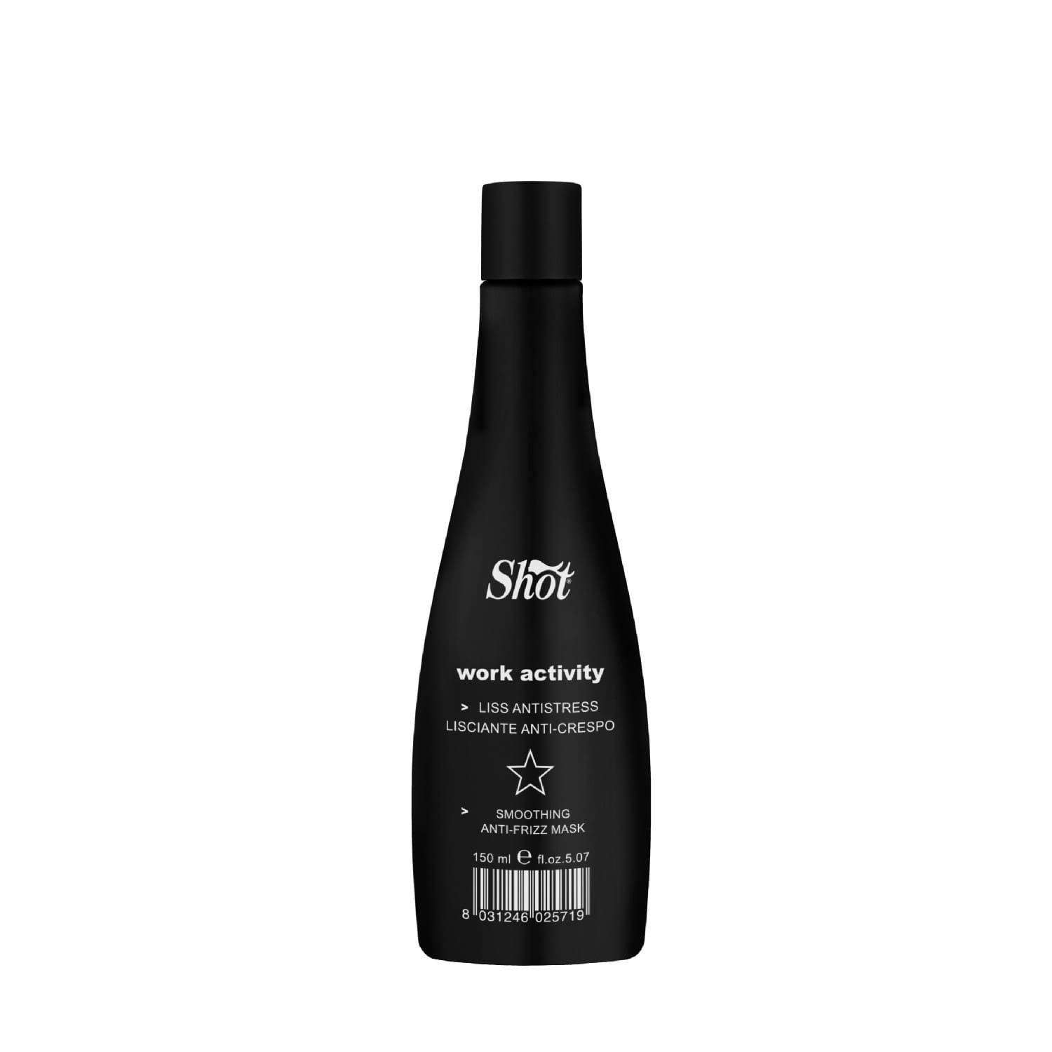 Розгладжуюча маска для волосся SHOT Work Activity Smoothing Anti-Frizz Mask, 150 мл