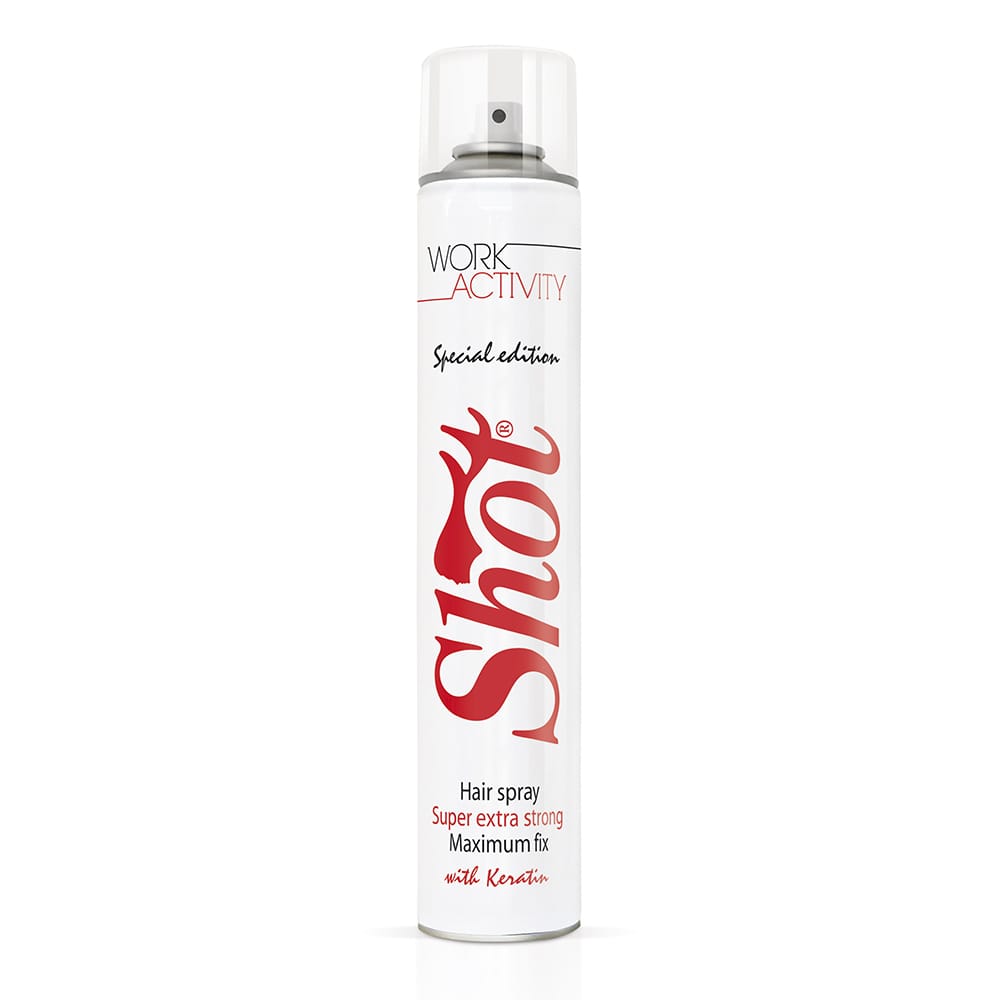Лак-спрей суперсильної фіксації SHOT Work Activity Special Edition Strong Hair Spray - 1
